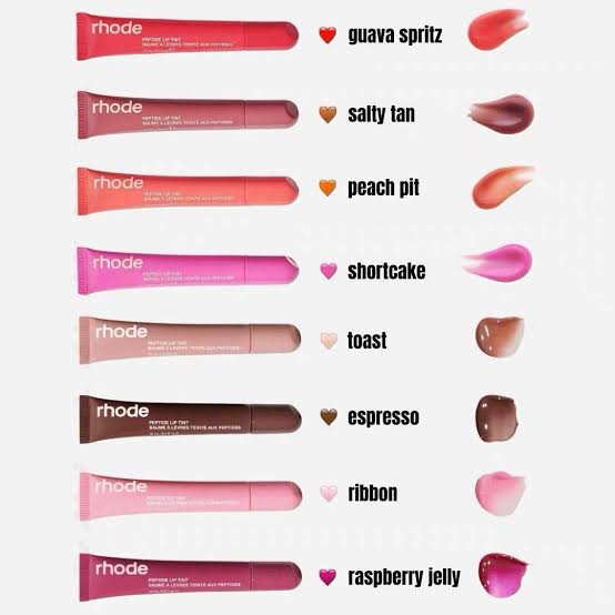 Rhode Peptide Lipglosses | Liptints