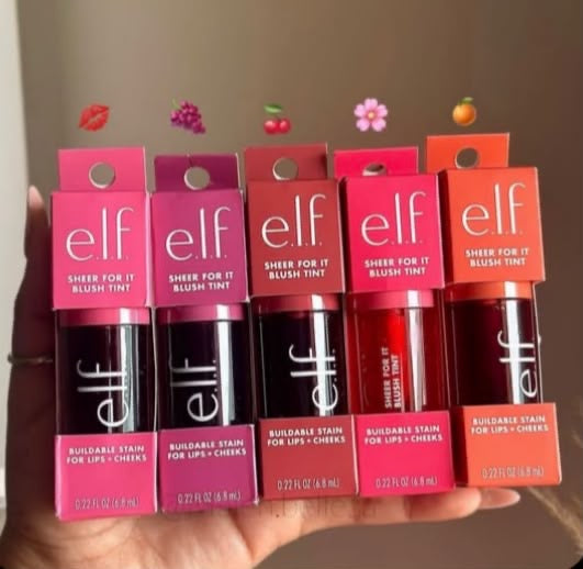 🍒 e.l.f. Sheer Glow Blush Tint