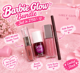 Barbie glow bundle | huda beauty lipstain | fenty beauty gloss bomb | beni tint | kiko 2in1 gloss