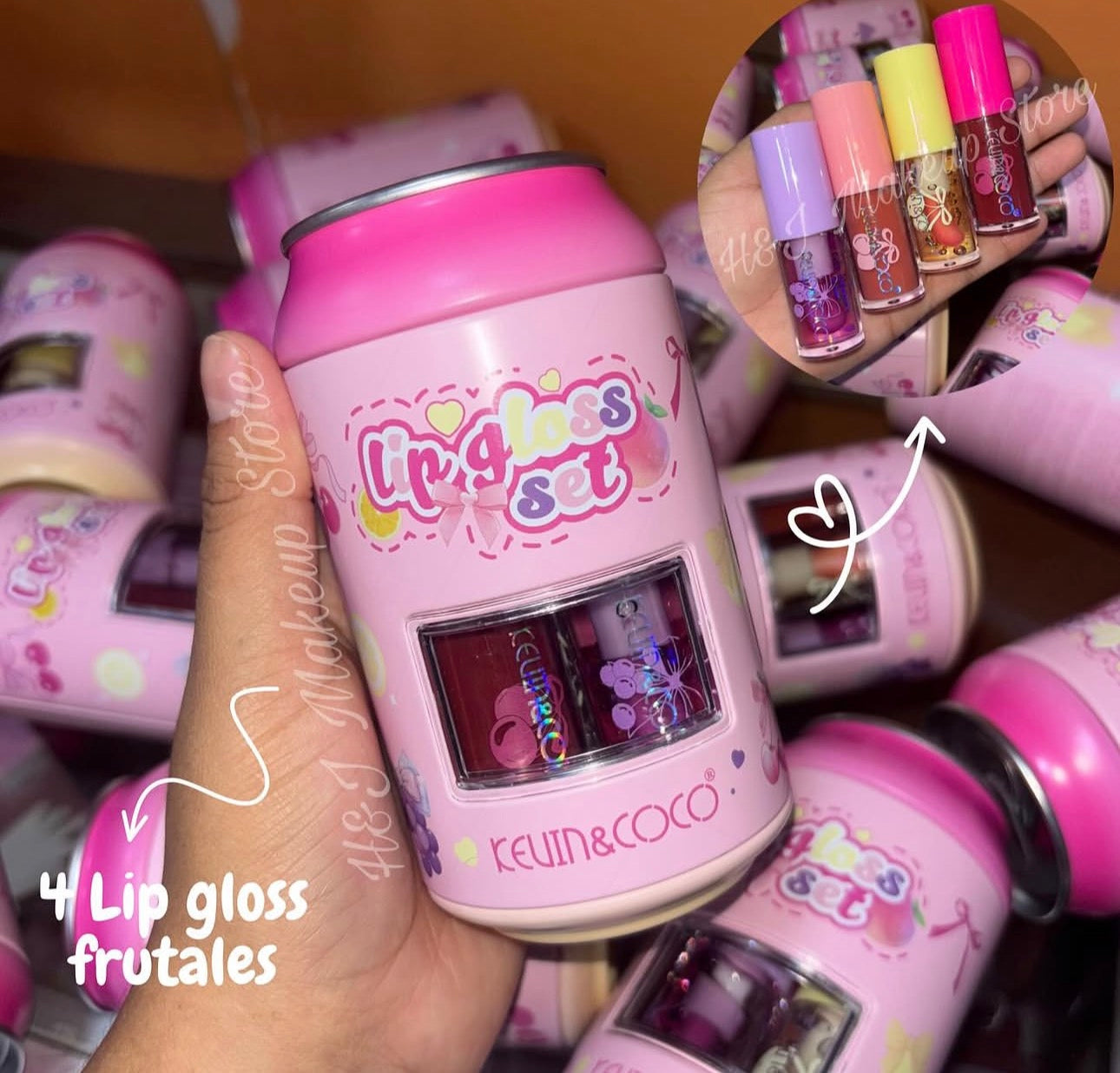 Fruity Pop Lip Gloss Set 🍒 | KEVIN&COCO