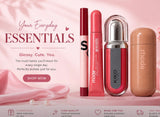 Cherry bomb bundle | rhode blush | rhode liptint | kiko lipgloss | sheglam lippencil