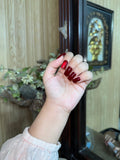 Cherry Noir Press-On Nails | 3 nails set