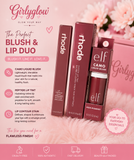 Brown baddie bundle | huda beauty lipstain | rhode lipgloss | elf blush