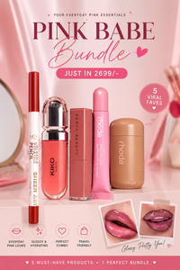 Pink babe bundle 💕 | sheglam lip pencil| kiko milano lipgloss | fenty beauty gloss stick | rhode liptint | rhode blush