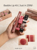 Baddie lip kit | hudabeauty lipstain | elf lip tint | elf lipgloss