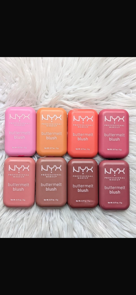 Nyx butter melt blushes
