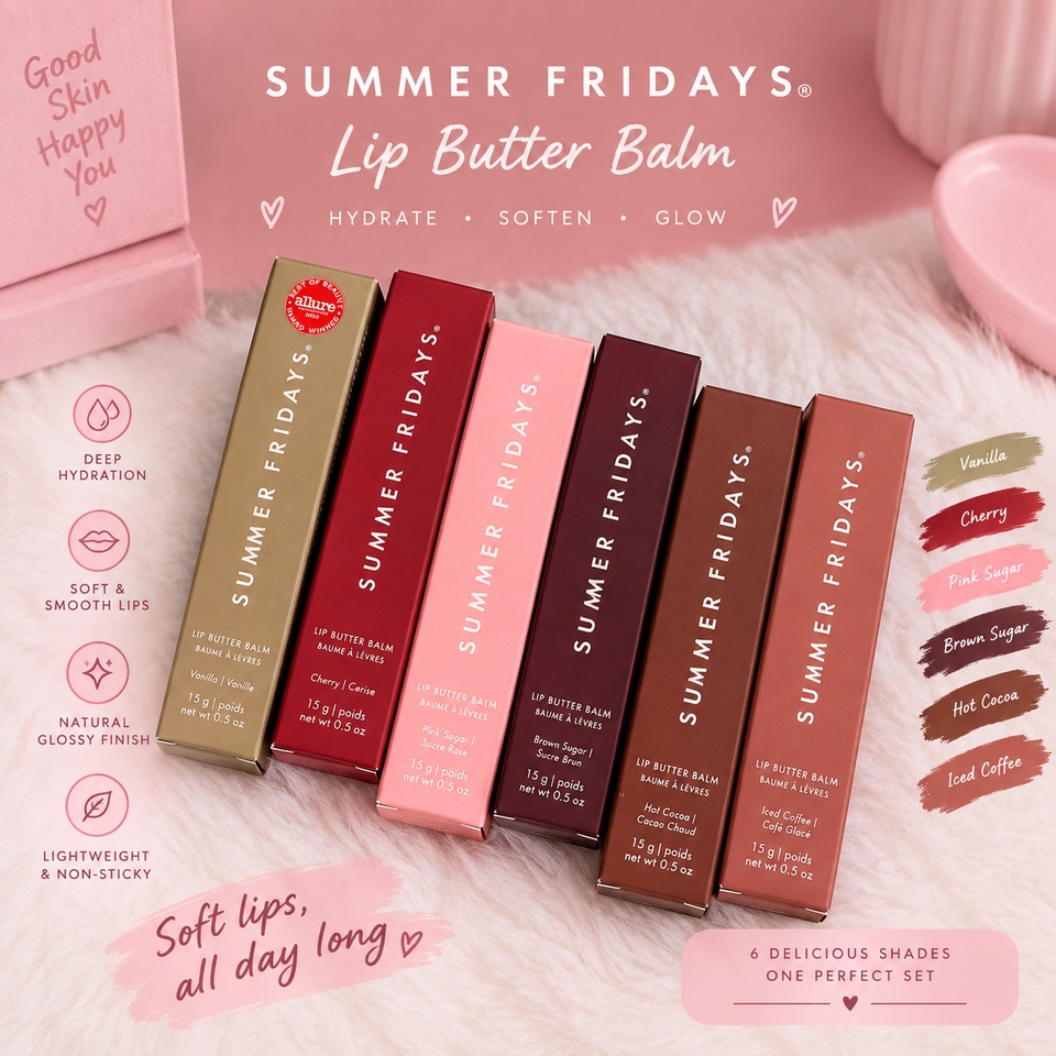 SUMMER FRIDAYS lipglosses