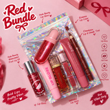 Red honey bundle | flormor lippencil | rhode lipgloss | chocolate lipgloss | hudamoji glass lipgloss | sheglam inspire tube lipgloss | kiko inspire gloss| hudamoji fruit lipoil