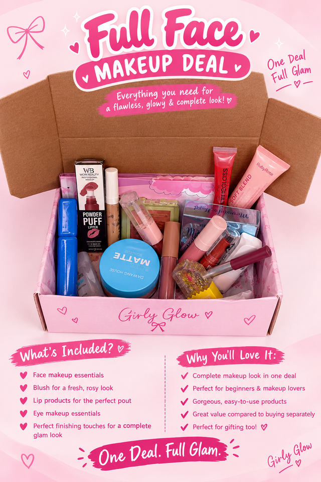 Full face makeup deal